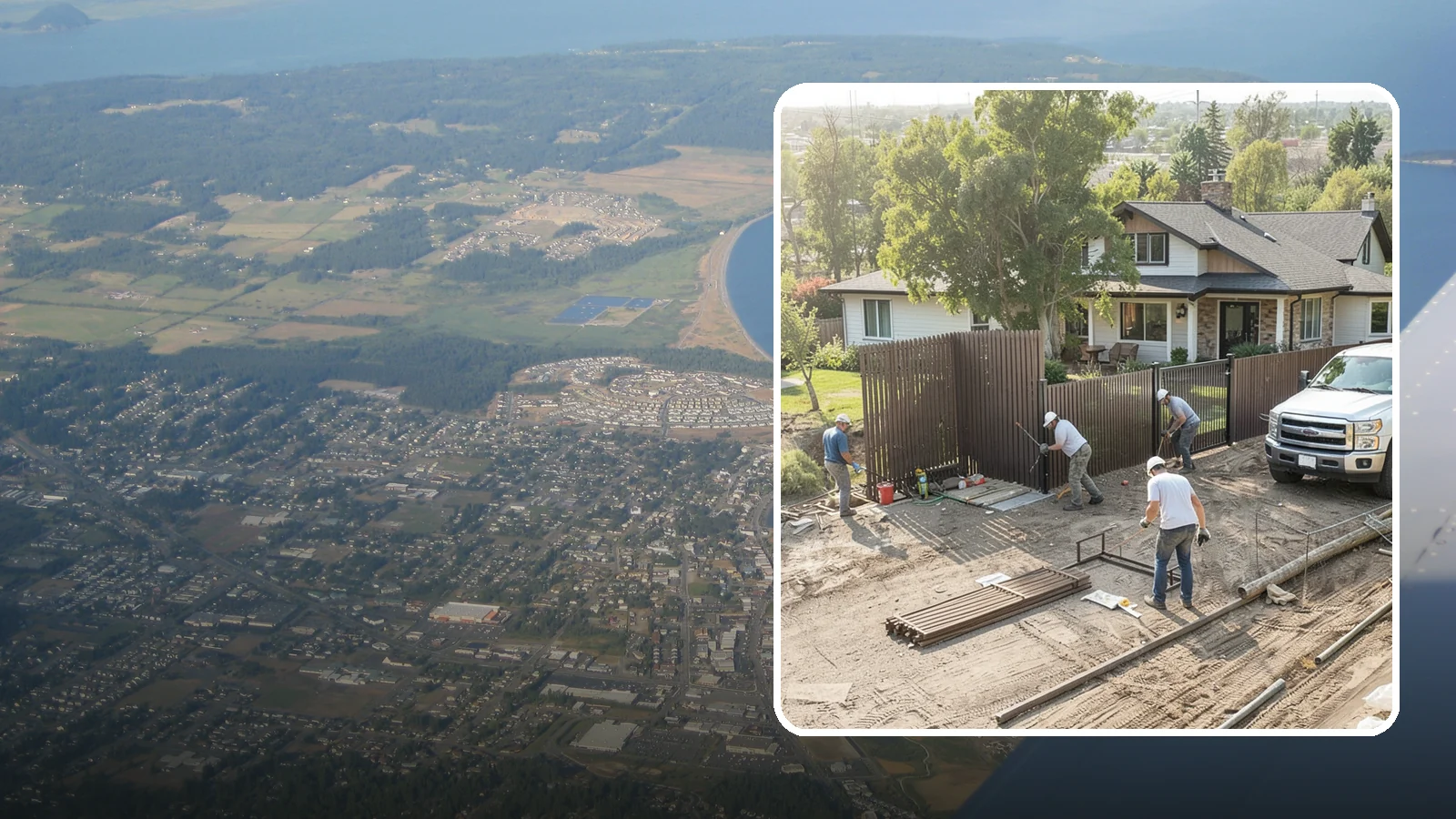 Fence Replacement in Oak Harbor, Island County, WA - Full fence replacement that swaps aging, failing fencing for a durable new barrier built to last.