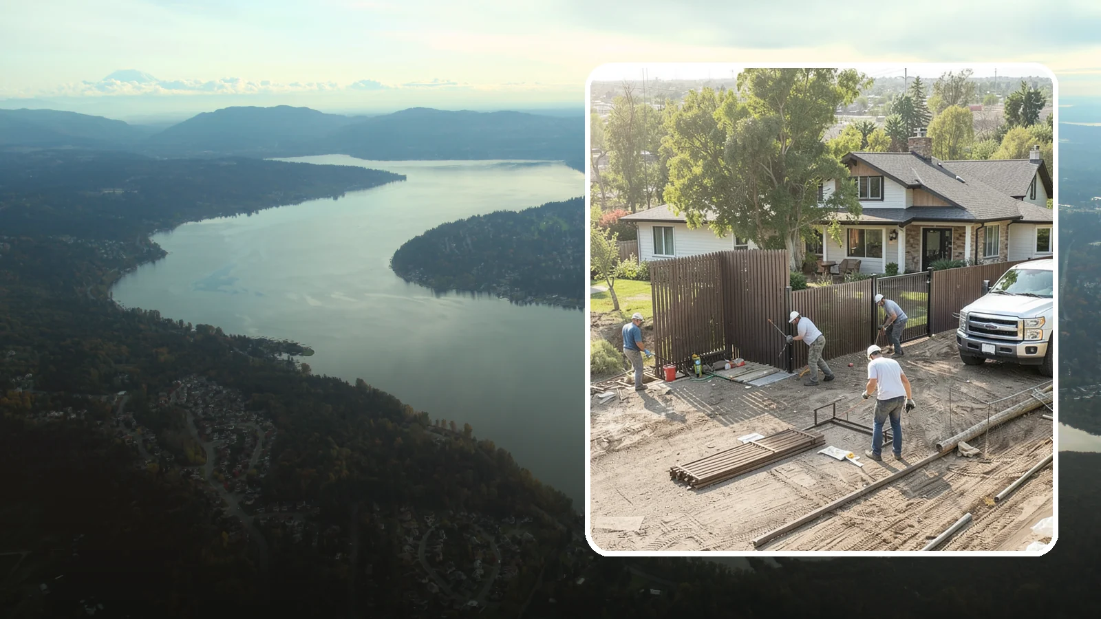 Fence Replacement in Sammamish, King County, WA - Full fence replacement that swaps aging, failing fencing for a durable new barrier built to last.