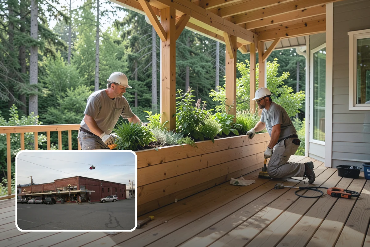 Fence Replacement in Sedro-Woolley, Skagit County, WA - Replaces failing fencing completely