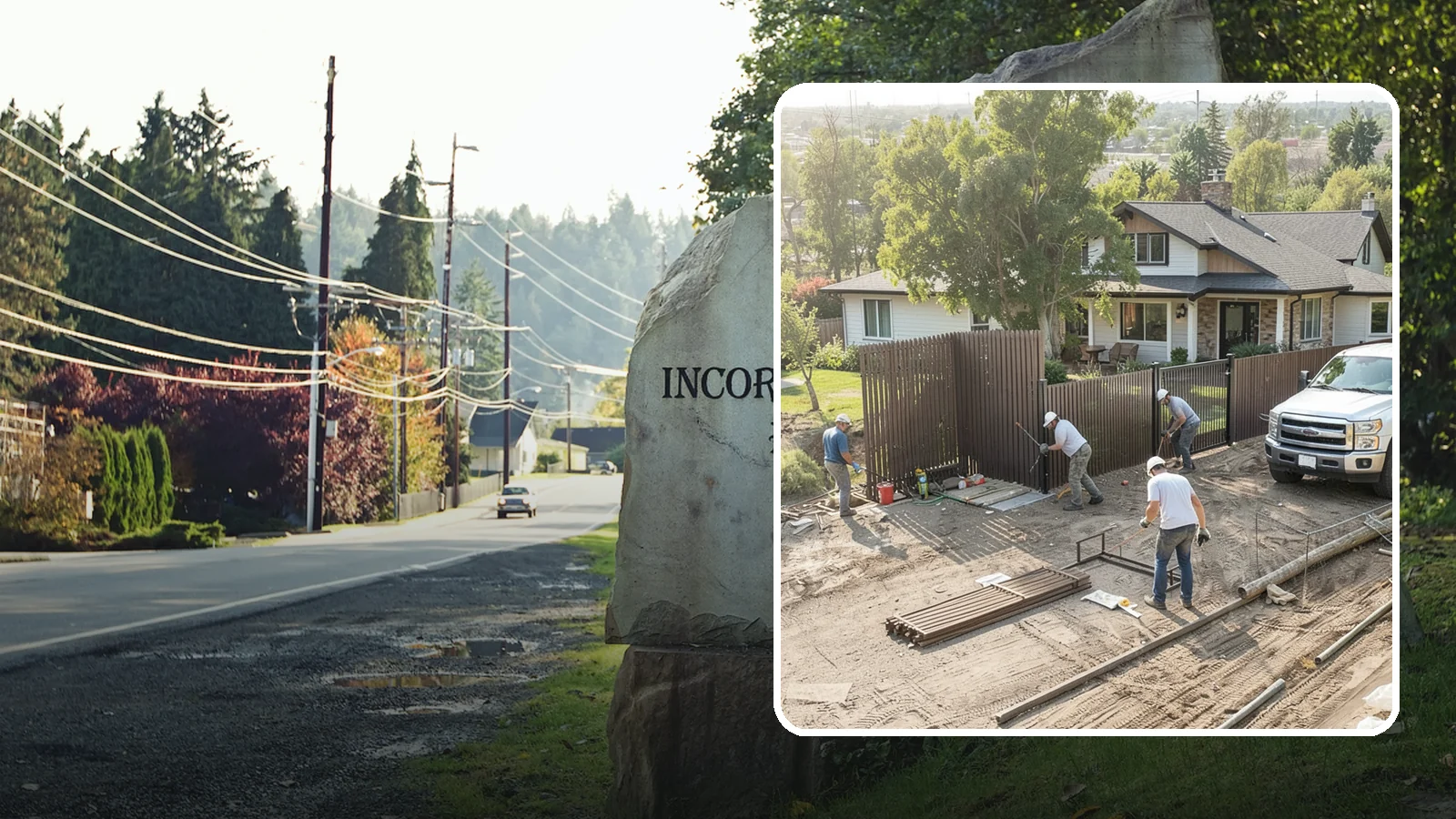 Fence Replacement in Wilkeson, Pierce County, WA - Full fence replacement that swaps aging, failing fencing for a durable new barrier built to last.