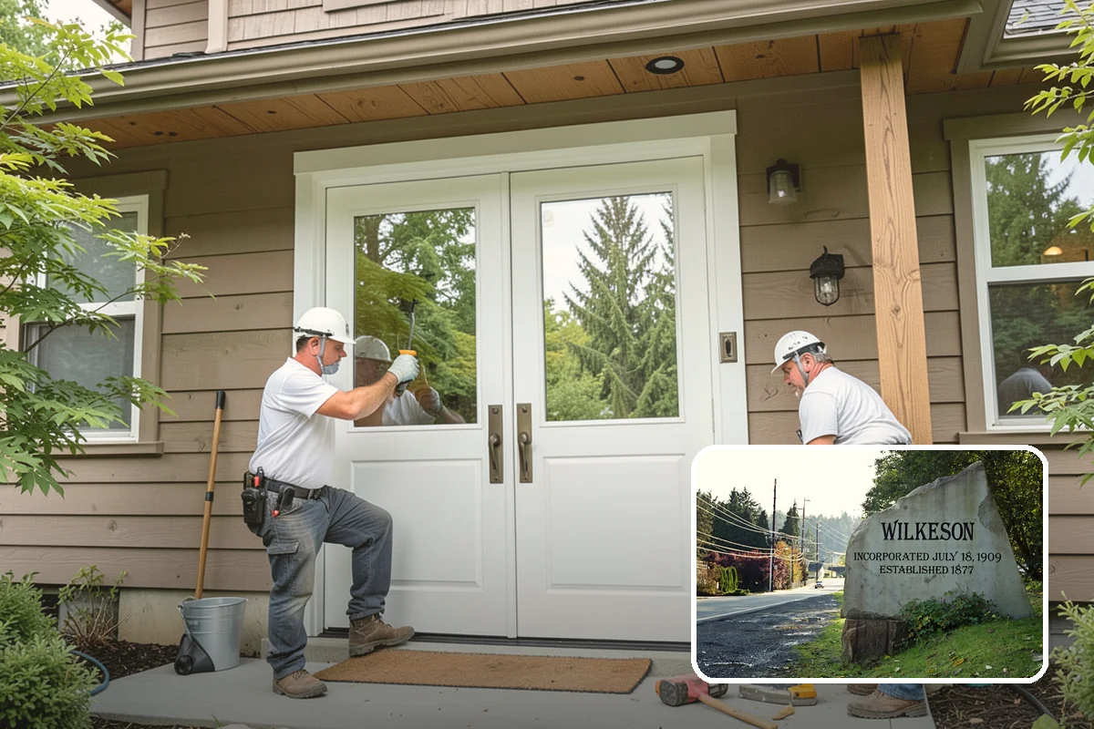 Fence Replacement in Wilkeson, Pierce County, WA - Replaces failing fencing completely