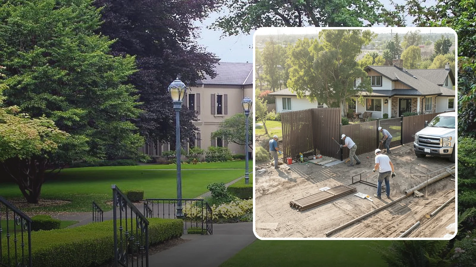 Fence Replacement in Woodinville, King County, WA - Full fence replacement that swaps aging, failing fencing for a durable new barrier built to last.
