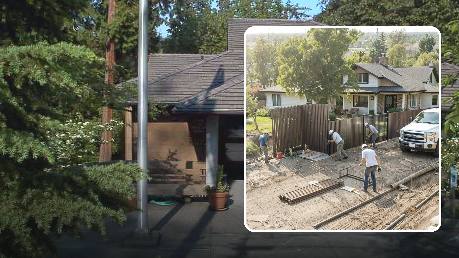 Fence Replacement in Yarrow Point, King County, WA - Full fence replacement that swaps aging, failing fencing for a durable new barrier built to last.