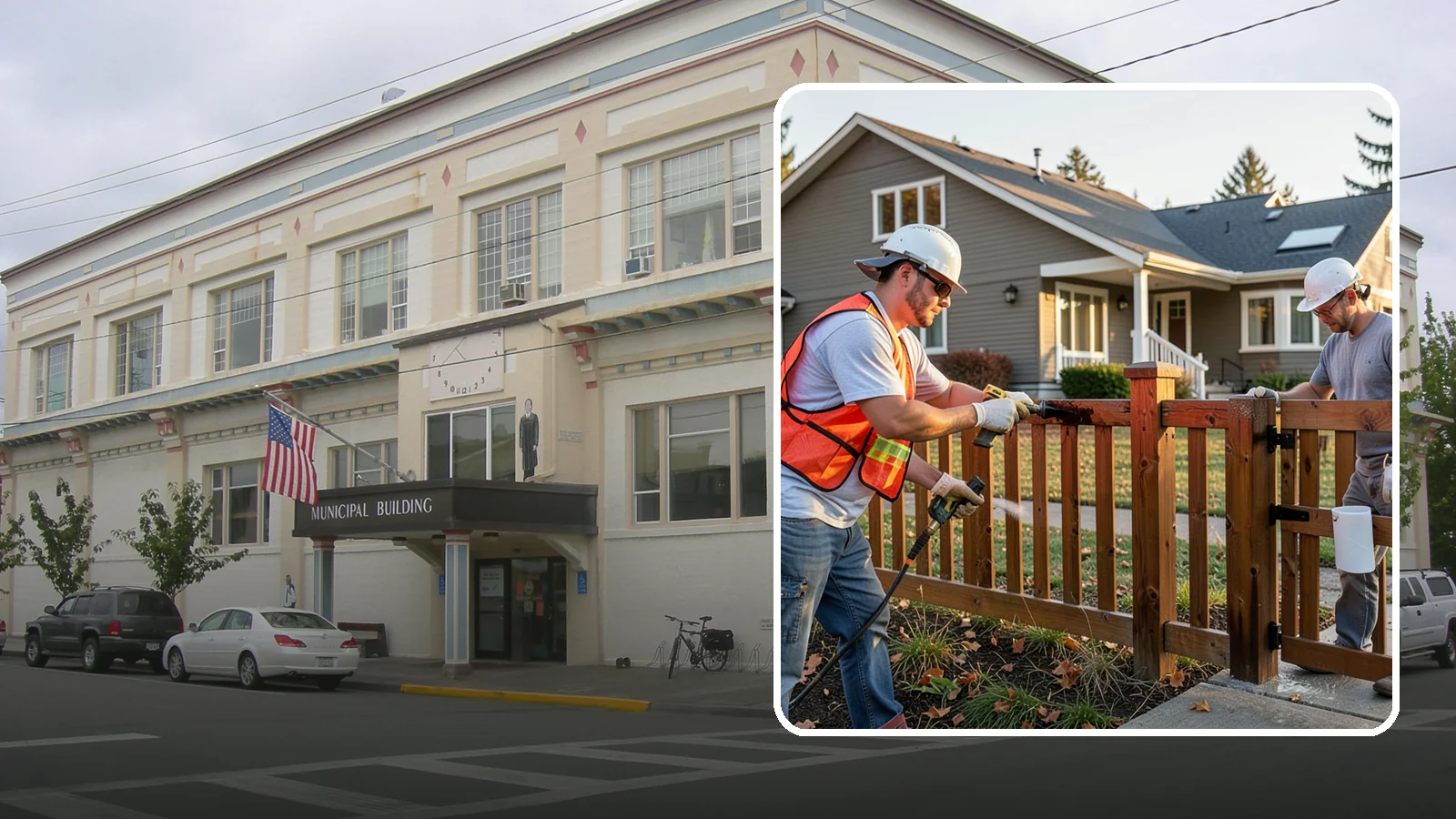Fence Staining in Anacortes, Skagit County, WA - Fence staining protects your wood fence from moisture, mildew, and sun-driven graying.