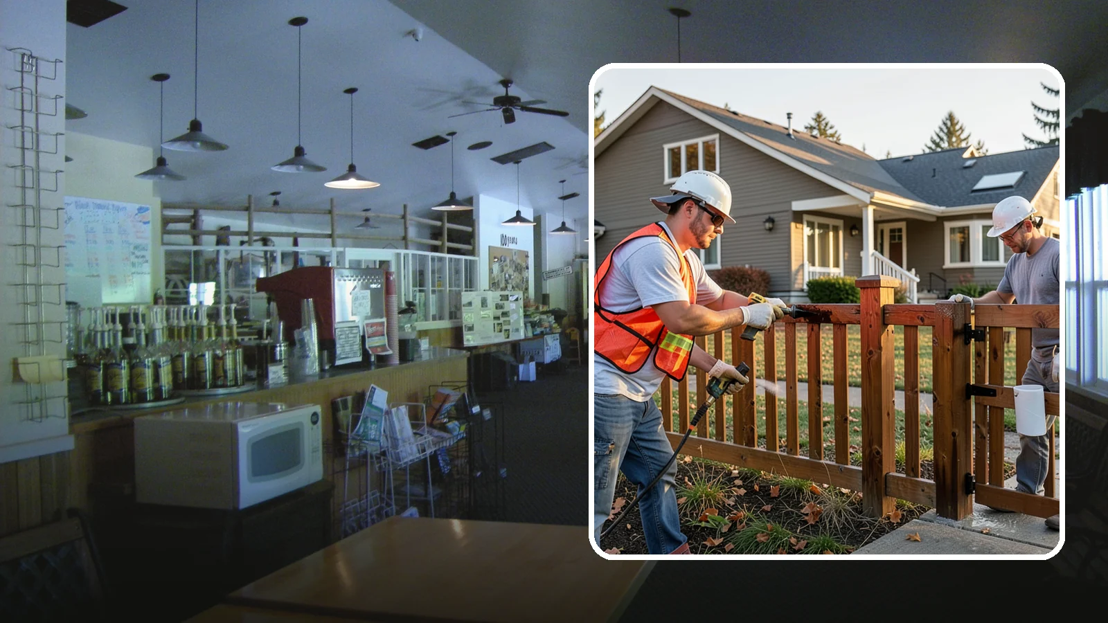 Fence Staining in Black Diamond, King County, WA - Fence staining protects your wood fence from moisture, mildew, and sun-driven graying.