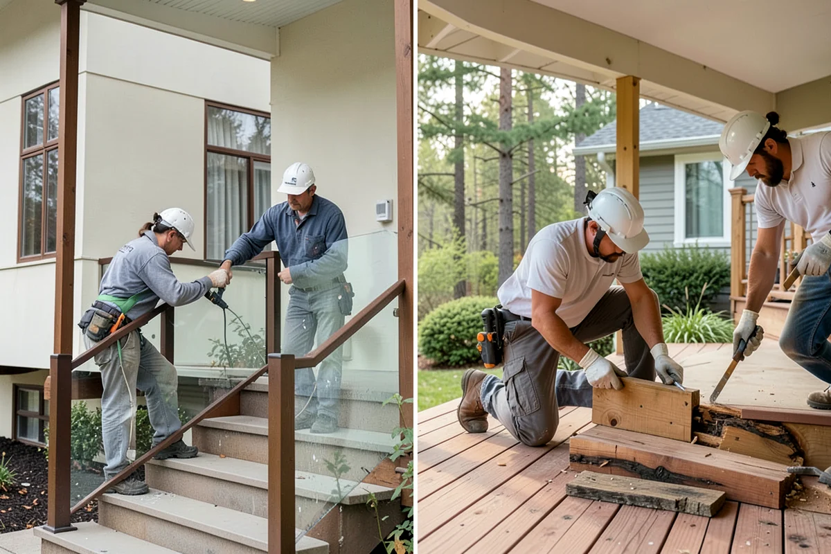 Fence Staining in Clyde Hill, King County, WA - Wash away dirt, mildew, and debris from the boards