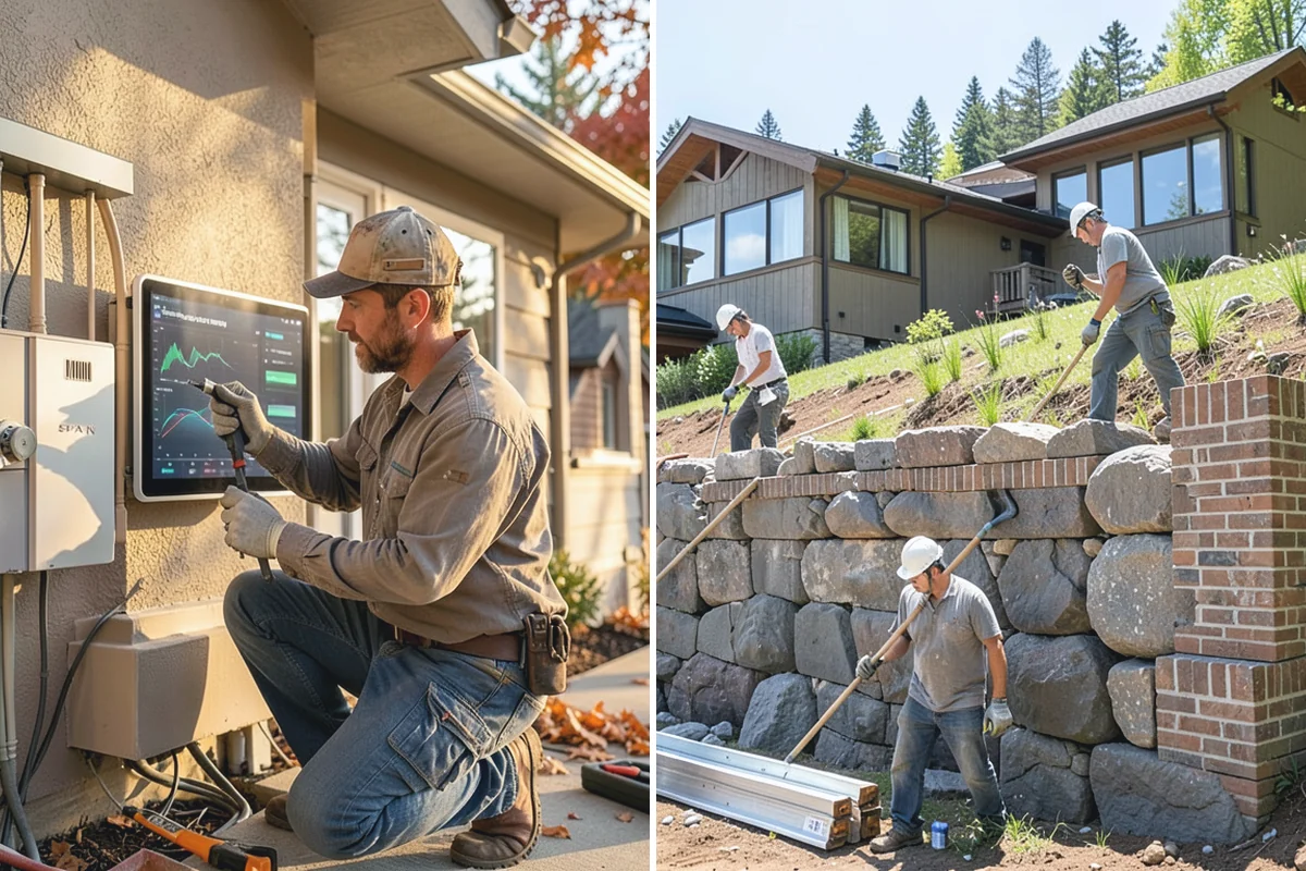 Fence Staining in Darrington, Snohomish County, WA - Wash away dirt, mildew, and debris from the boards