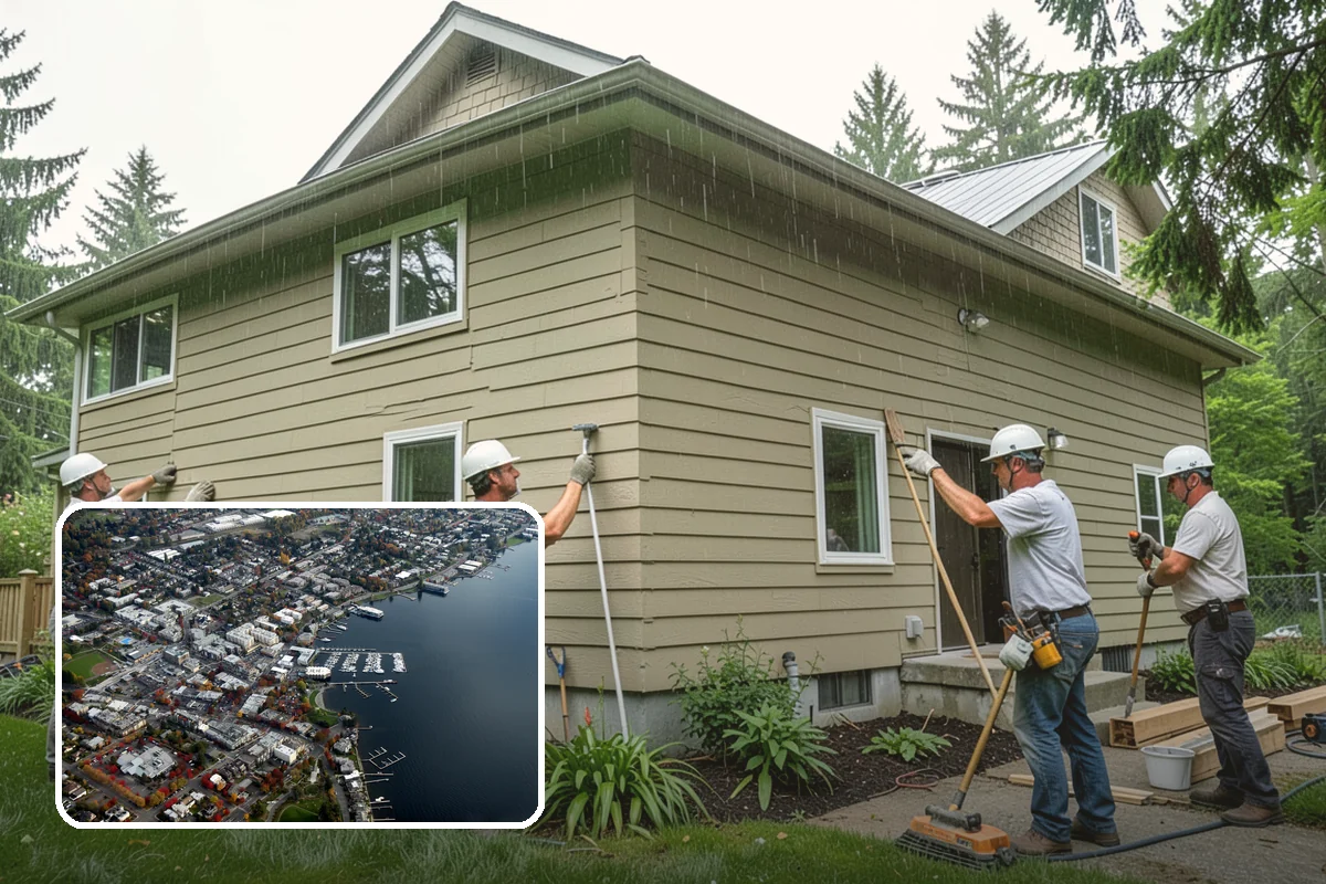 Fence Staining in Kirkland, King County, WA - Moisture- and mildew-resistant protection for wood pickets