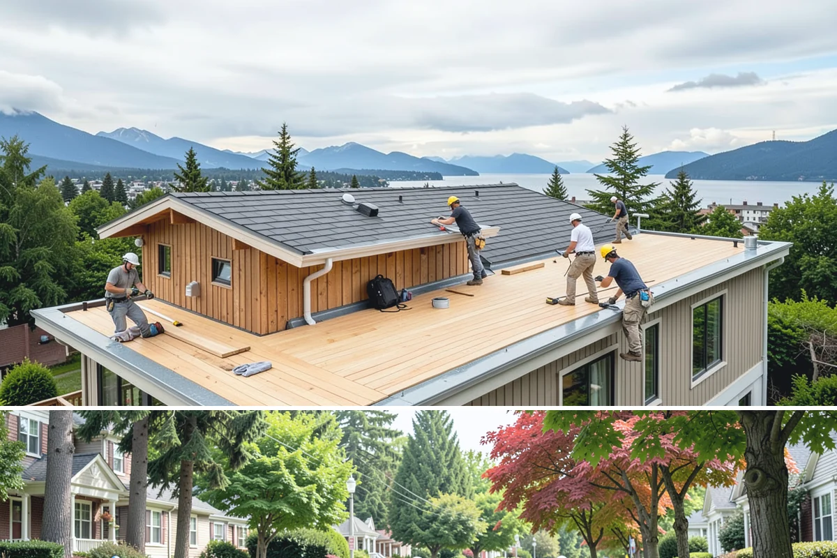 Fiber Cement Siding Installation in Beaux Arts Village, King County, WA - Dry summer months keep cut edges and joints clean, though fiber cement installs reliably across most of the year with proper...