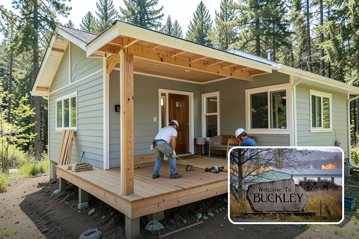 Fiber Cement Siding Installation in Buckley, Pierce County, WA - Impervious to rot, mold, and wood-boring pests