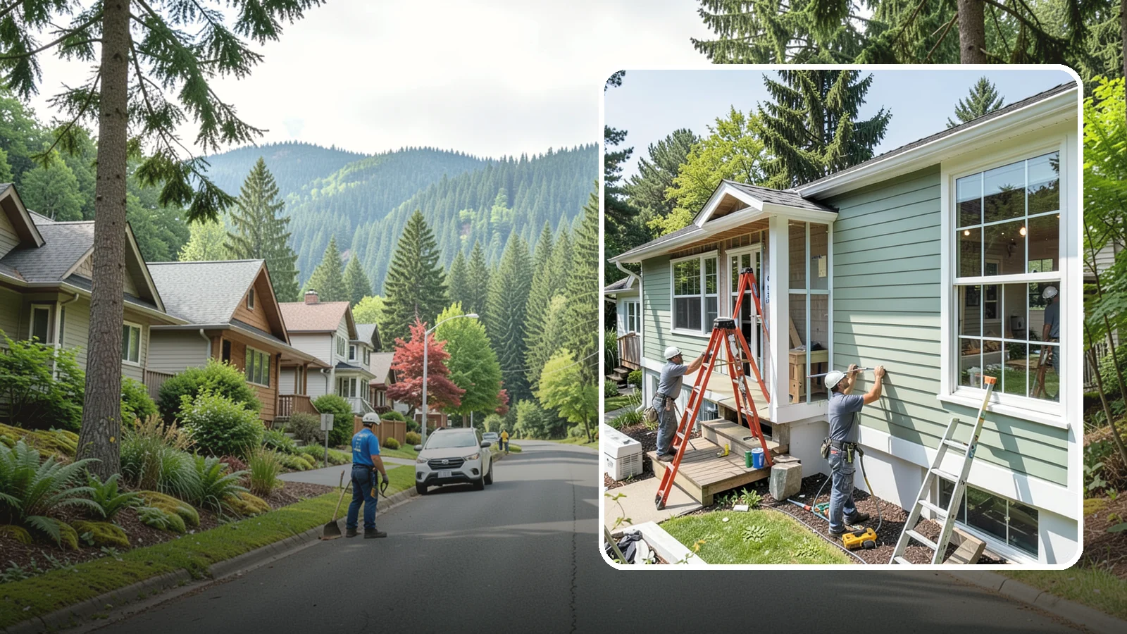 Fiber Cement Siding Installation in Darrington, Snohomish County, WA - We install fiber cement siding prized for its resistance to rot, pests, and the moisture that plagues Puget Sound exteriors.