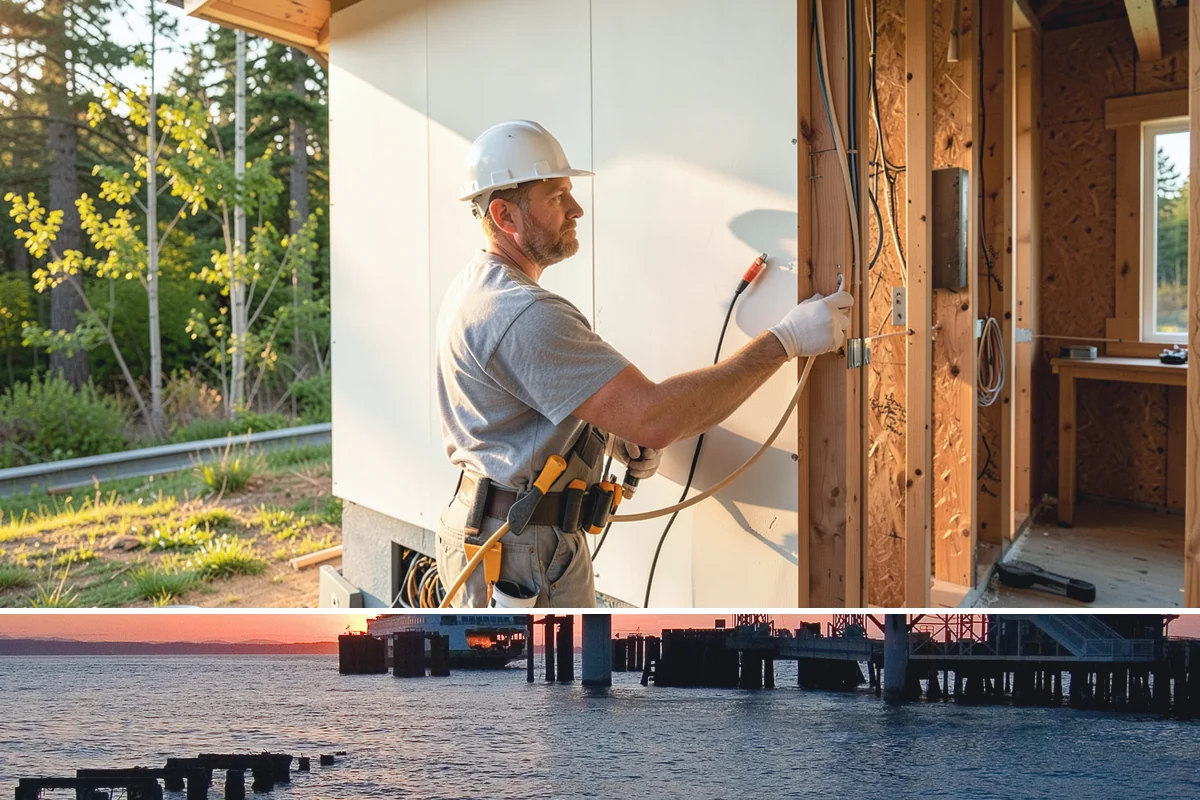 Fiber Cement Siding Installation in Edmonds, Snohomish County, WA - Dry summer months keep cut edges and joints clean, though fiber cement installs reliably across most of the year with proper...