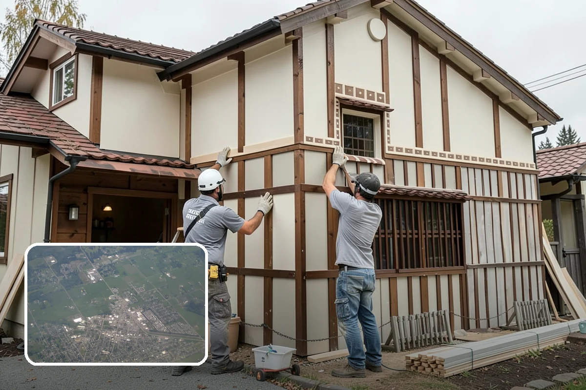 Fiber Cement Siding Installation in Enumclaw, King County, WA - Impervious to rot, mold, and wood-boring pests