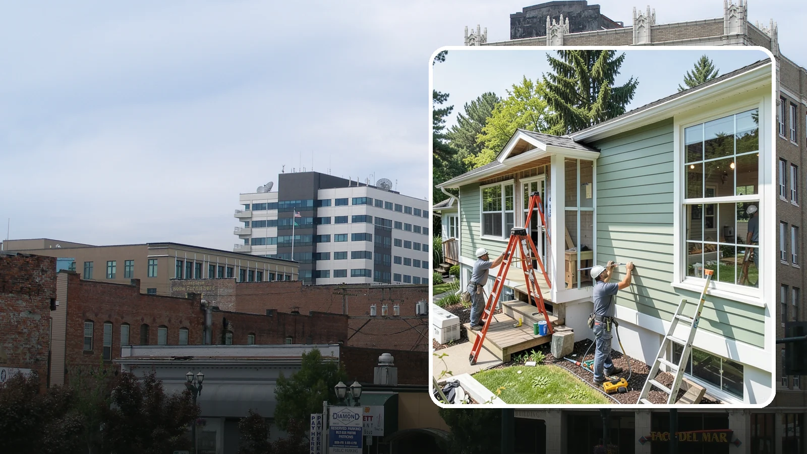 Fiber Cement Siding Installation in Everett, Snohomish County, WA - We install fiber cement siding prized for its resistance to rot, pests, and the moisture that plagues Puget Sound exteriors.
