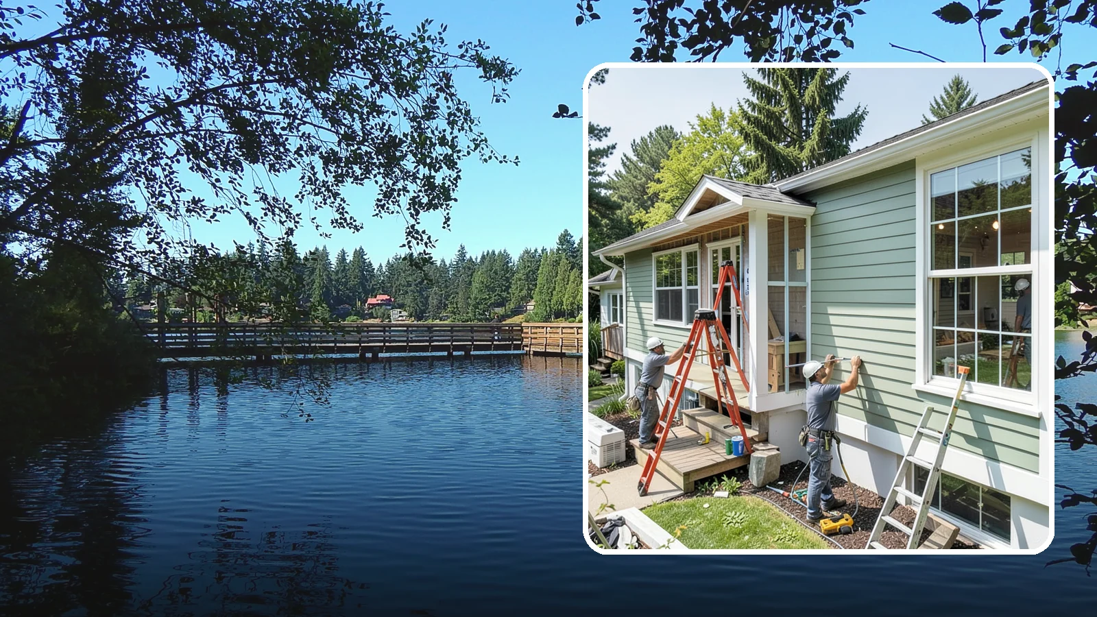 Fiber Cement Siding Installation in Federal Way, King County, WA - We install fiber cement siding prized for its resistance to rot, pests, and the moisture that plagues Puget Sound exteriors.
