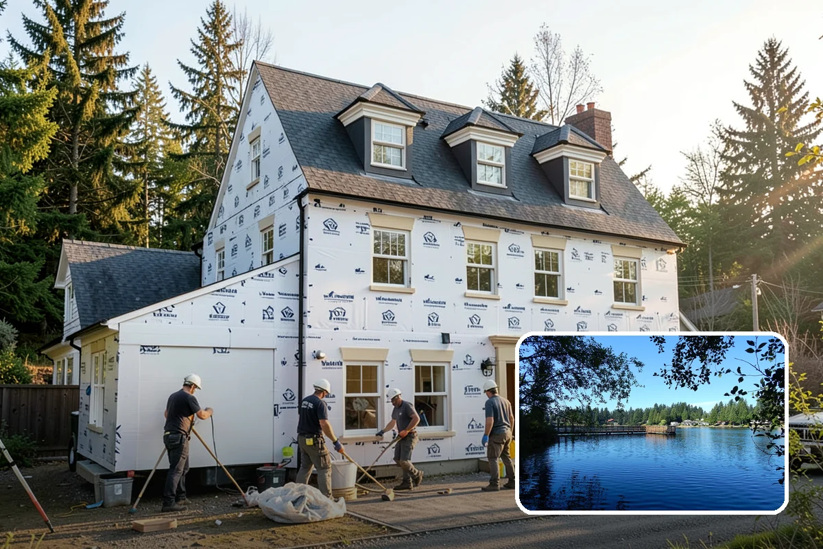 Fiber Cement Siding Installation in Federal Way, King County, WA - Impervious to rot, mold, and wood-boring pests