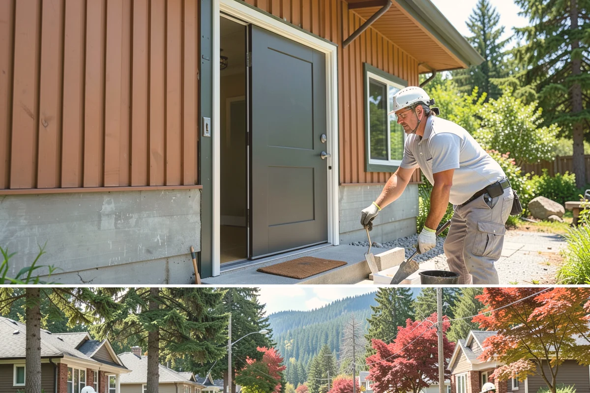 Fiber Cement Siding Installation in Hunts Point, King County, WA - Dry summer months keep cut edges and joints clean, though fiber cement installs reliably across most of the year with proper...