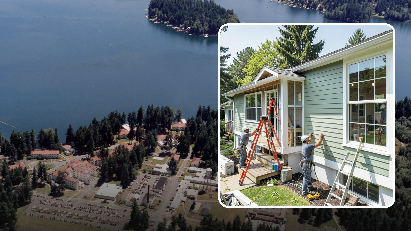 Fiber Cement Siding Installation in Lakewood, Pierce County, WA - We install fiber cement siding prized for its resistance to rot, pests, and the moisture that plagues Puget Sound exteriors.