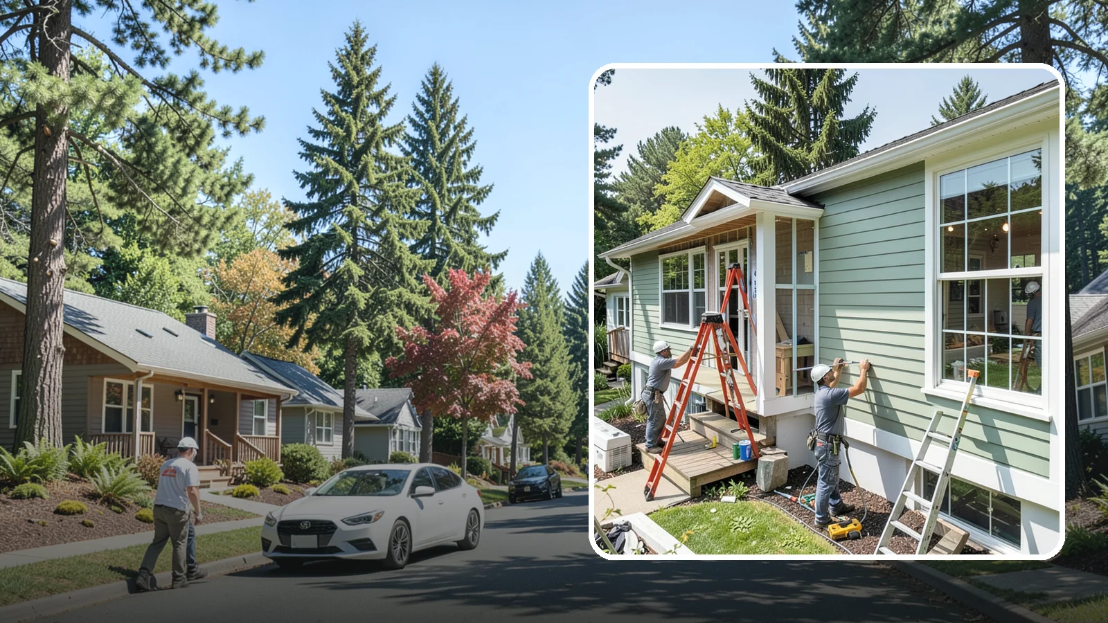 Fiber Cement Siding Installation in Orting, Pierce County, WA - We install fiber cement siding prized for its resistance to rot, pests, and the moisture that plagues Puget Sound exteriors.