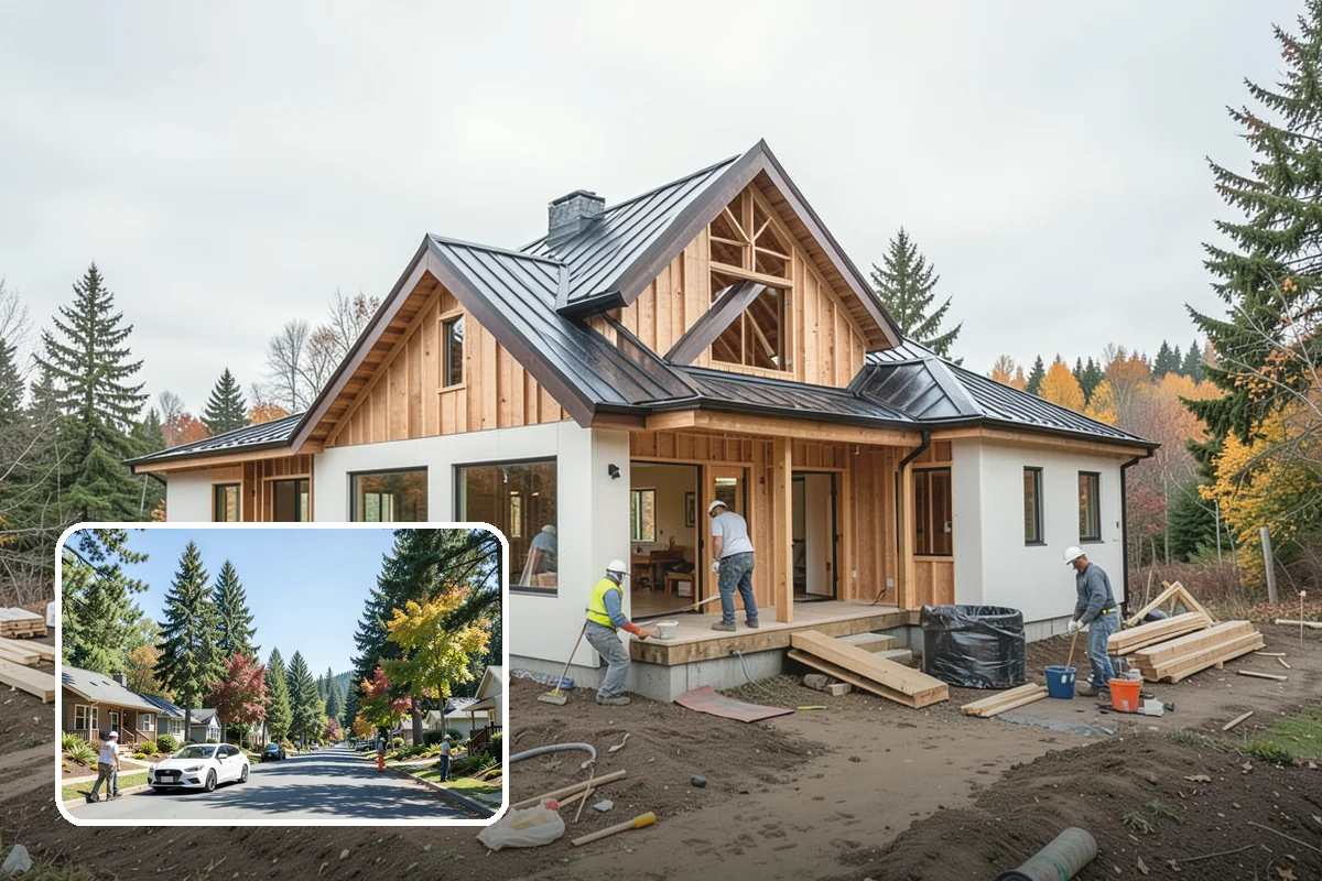 Fiber Cement Siding Installation in Orting, Pierce County, WA - Impervious to rot, mold, and wood-boring pests