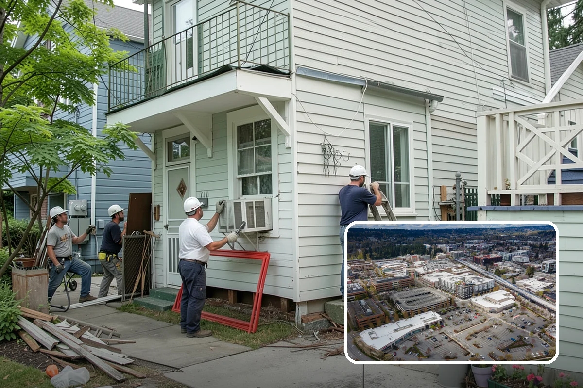 Fiber Cement Siding Installation in Redmond, King County, WA - Impervious to rot, mold, and wood-boring pests