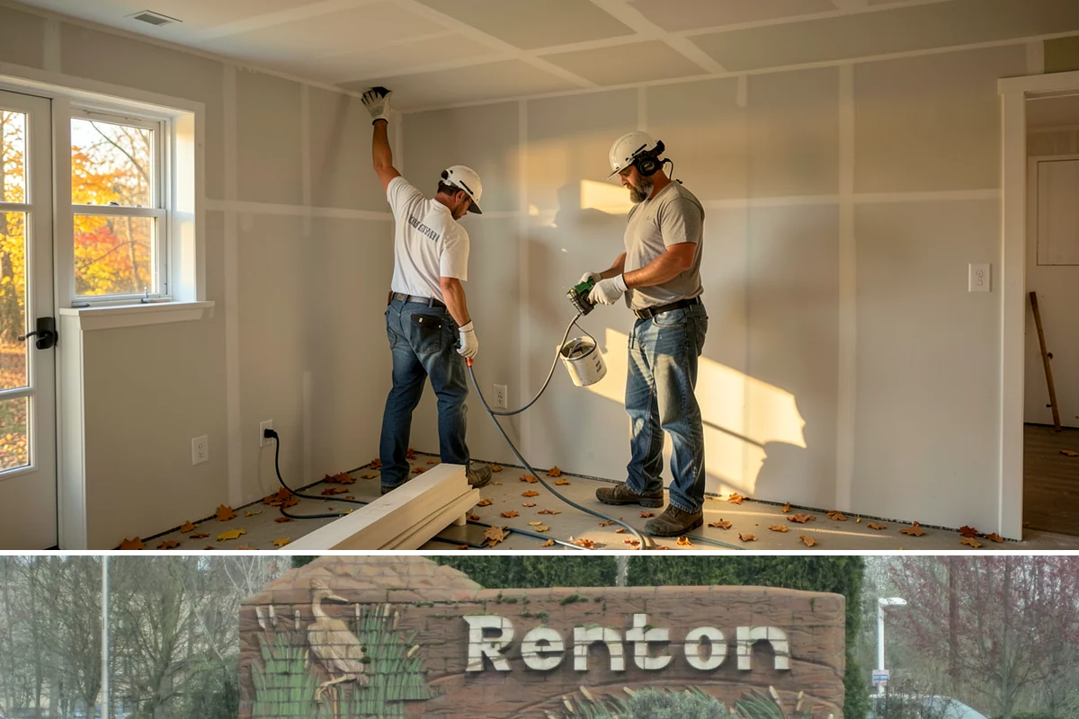 Fiber Cement Siding Installation in Renton, King County, WA - Dry summer months keep cut edges and joints clean, though fiber cement installs reliably across most of the year with proper...