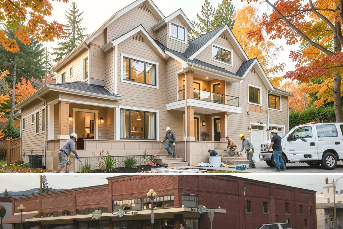 Fiber Cement Siding Installation in Sedro-Woolley, Skagit County, WA - Dry summer months keep cut edges and joints clean, though fiber cement installs reliably across most of the year with proper...