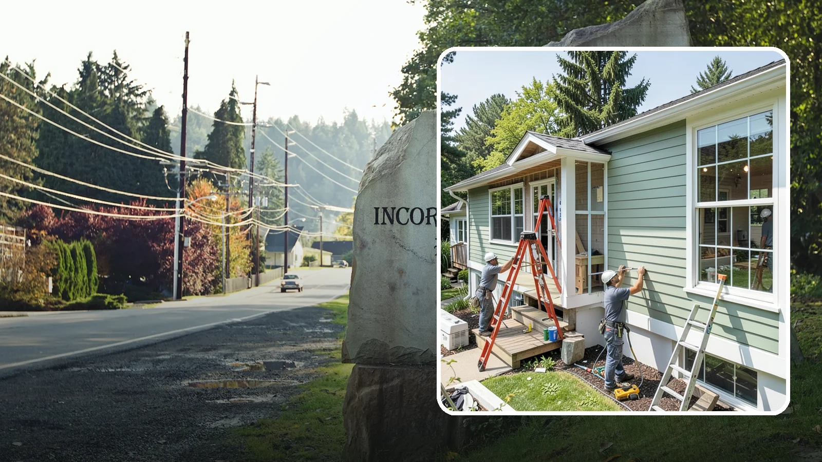 Fiber Cement Siding Installation in Wilkeson, Pierce County, WA - We install fiber cement siding prized for its resistance to rot, pests, and the moisture that plagues Puget Sound exteriors.