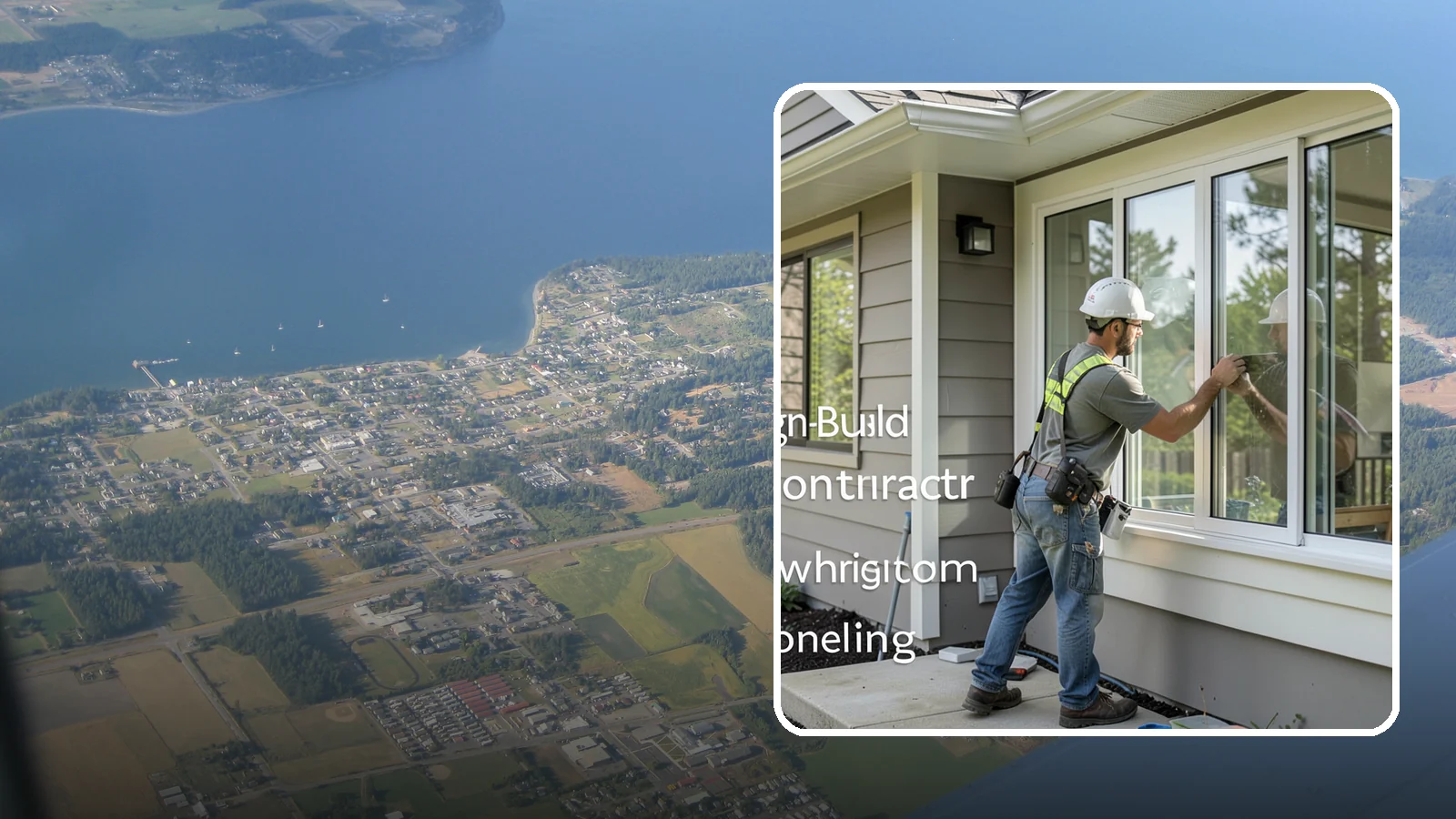 Fiberglass Window Installation in Coupeville, Island County, WA - Installing rigid, long-lasting fiberglass windows engineered to stay stable through Puget Sound temperature and humidity swings.