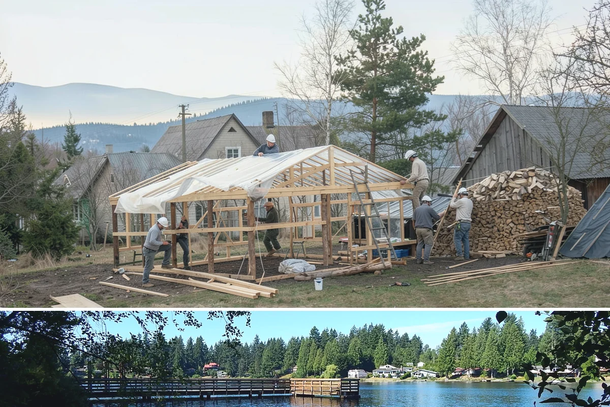 Fiberglass Window Installation in Federal Way, King County, WA - Fiberglass units install reliably in any season, with dry-weather windows preferred for exterior finishing and painting.