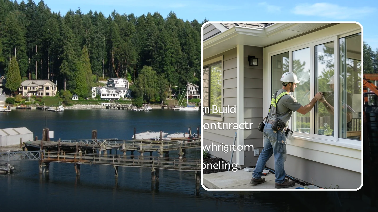 Fiberglass Window Installation in Gig Harbor, Pierce County, WA - Installing rigid, long-lasting fiberglass windows engineered to stay stable through Puget Sound temperature and humidity swings.