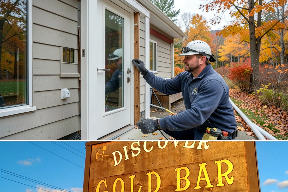 Fiberglass Window Installation in Gold Bar, Snohomish County, WA - Fiberglass units install reliably in any season, with dry-weather windows preferred for exterior finishing and painting.