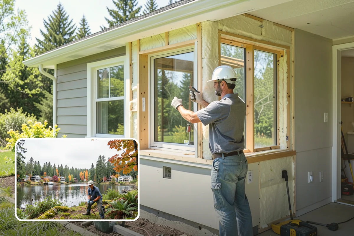 Fiberglass Window Installation in La Conner, Skagit County, WA - Exceptional dimensional stability in changing weather