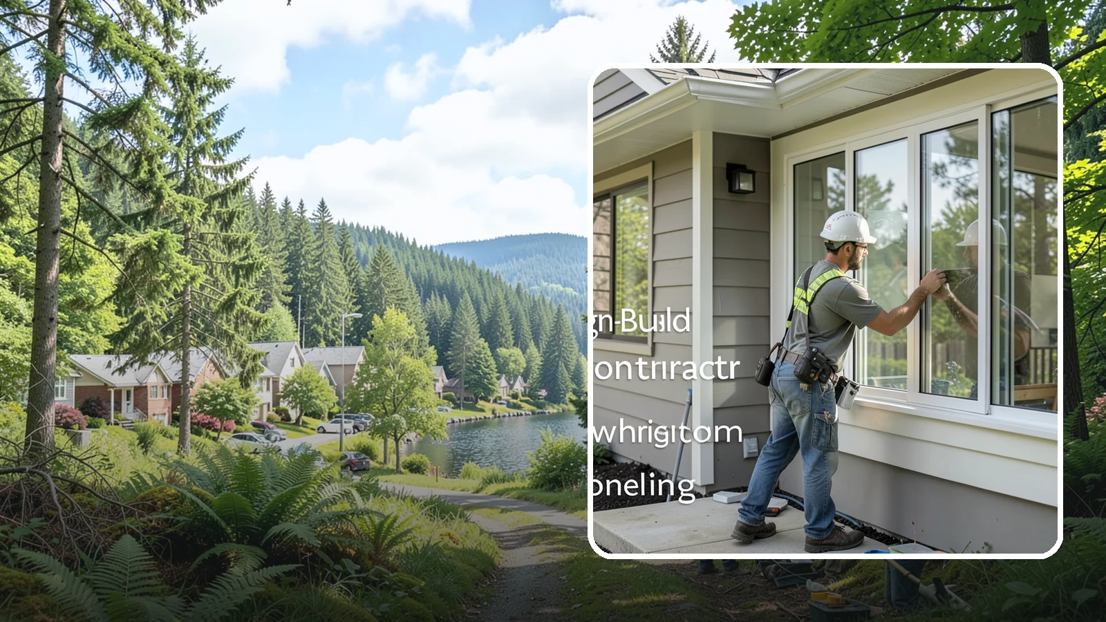 Fiberglass Window Installation in Lake Forest Park, King County, WA - Installing rigid, long-lasting fiberglass windows engineered to stay stable through Puget Sound temperature and humidity swings.