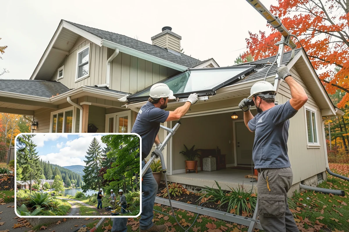 Fiberglass Window Installation in Lake Forest Park, King County, WA - Exceptional dimensional stability in changing weather