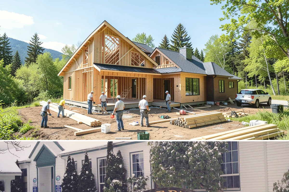 Fiberglass Window Installation in Pacific, King County, WA - Fiberglass units install reliably in any season, with dry-weather windows preferred for exterior finishing and painting.
