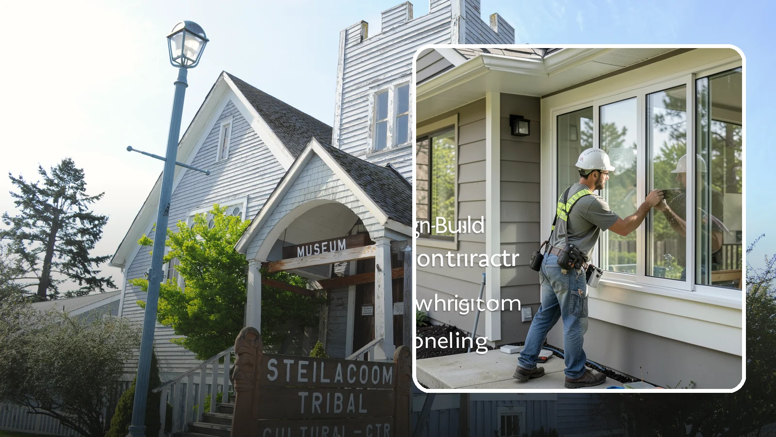 Fiberglass Window Installation in Steilacoom, Pierce County, WA - Installing rigid, long-lasting fiberglass windows engineered to stay stable through Puget Sound temperature and humidity swings.