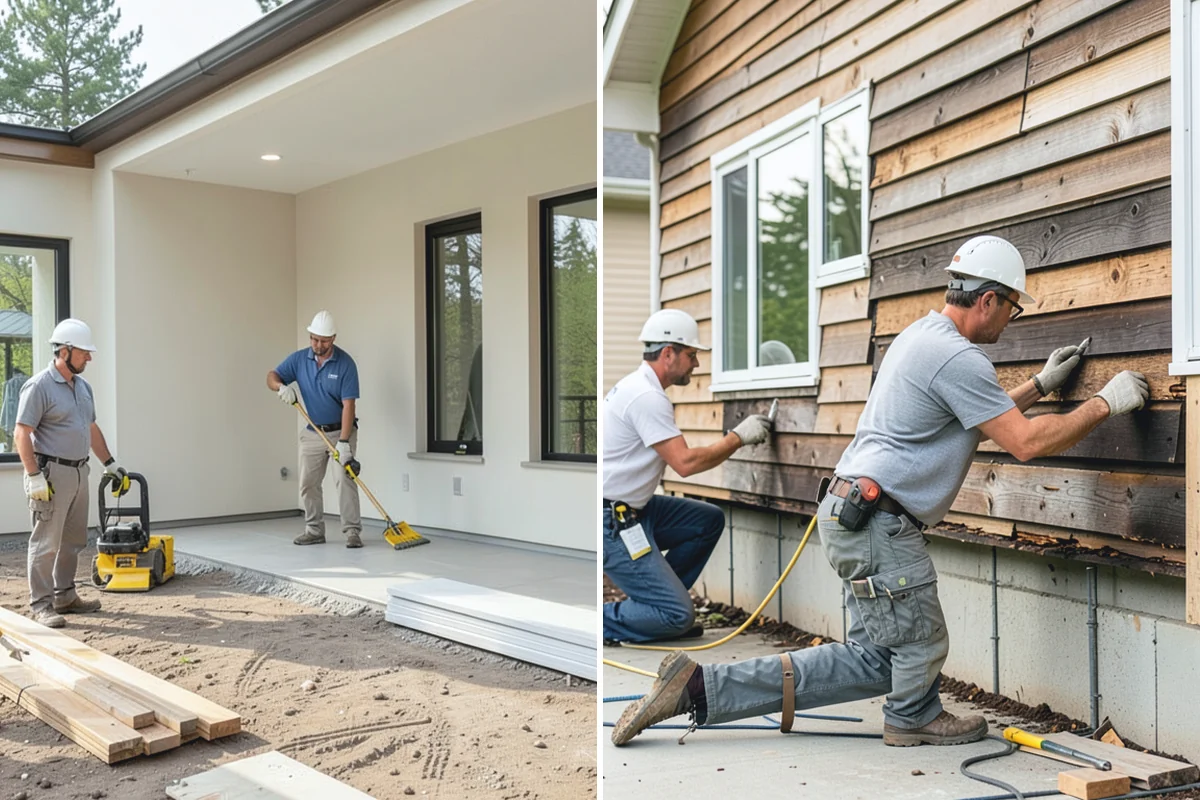 Fiberglass Window Installation in Woodinville, King County, WA - Verify openings and finalize fiberglass frame selection