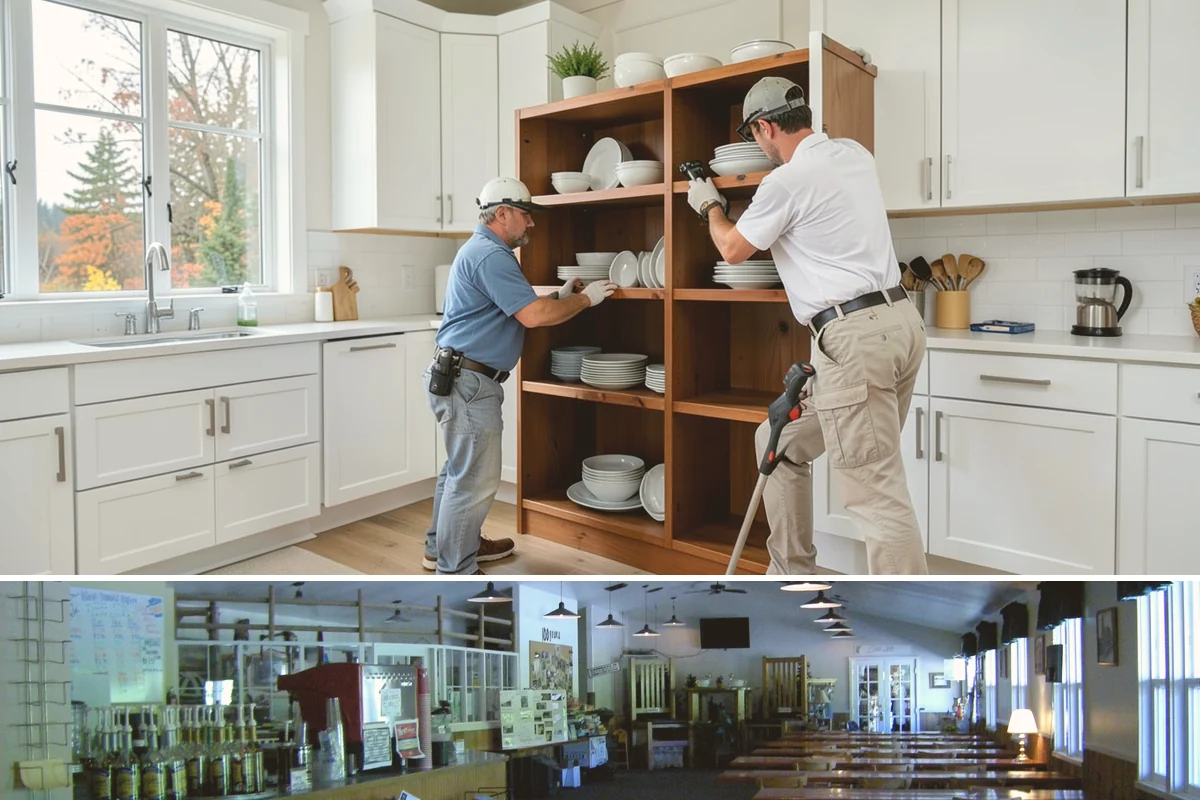 Finish Carpentry in Black Diamond, King County, WA - Interior finish carpentry runs comfortably year-round in Western Washington, making it a productive choice during the wet fall...