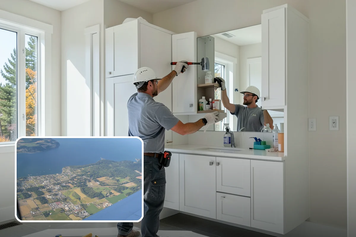 Finish Carpentry in Coupeville, Island County, WA - Sharp, gap-free joinery that holds up in a damp coastal climate