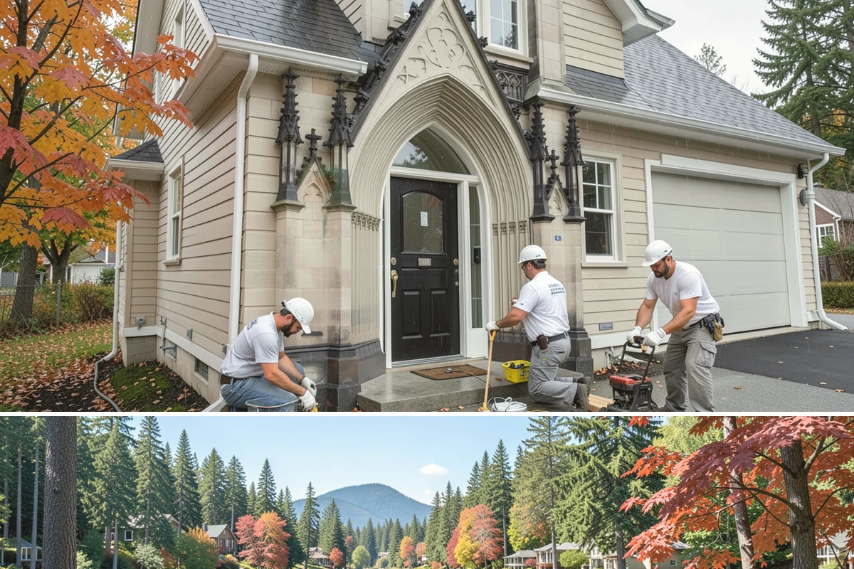 Finish Carpentry in Covington, King County, WA - Interior finish carpentry runs comfortably year-round in Western Washington, making it a productive choice during the wet fall...