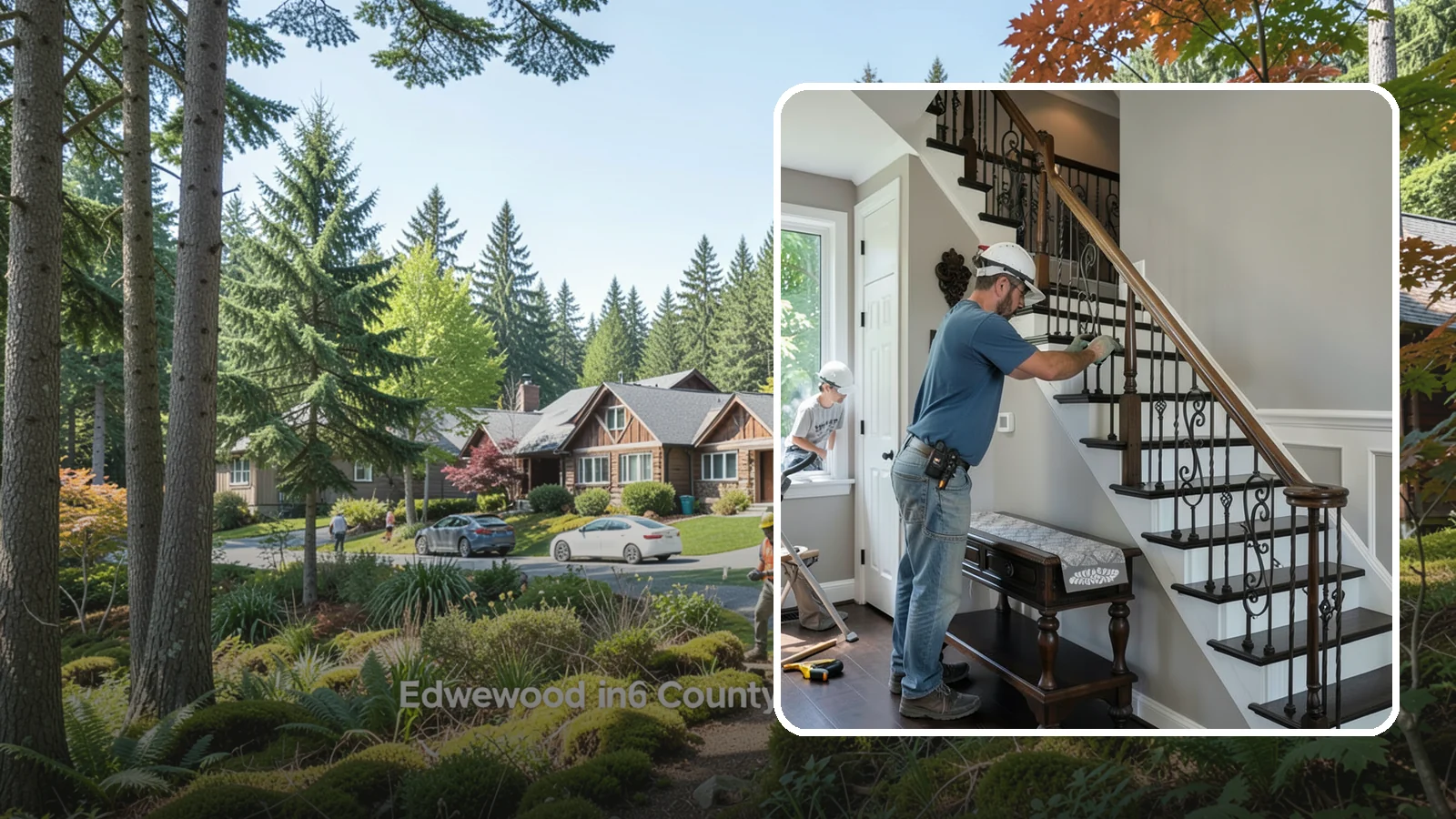 Finish Carpentry in Edgewood, Pierce County, WA - Precise interior finish carpentry that adds the crisp, tailored details that make a Western Washington home feel complete.