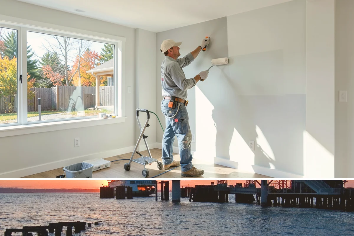 Finish Carpentry in Edmonds, Snohomish County, WA - Interior finish carpentry runs comfortably year-round in Western Washington, making it a productive choice during the wet fall...