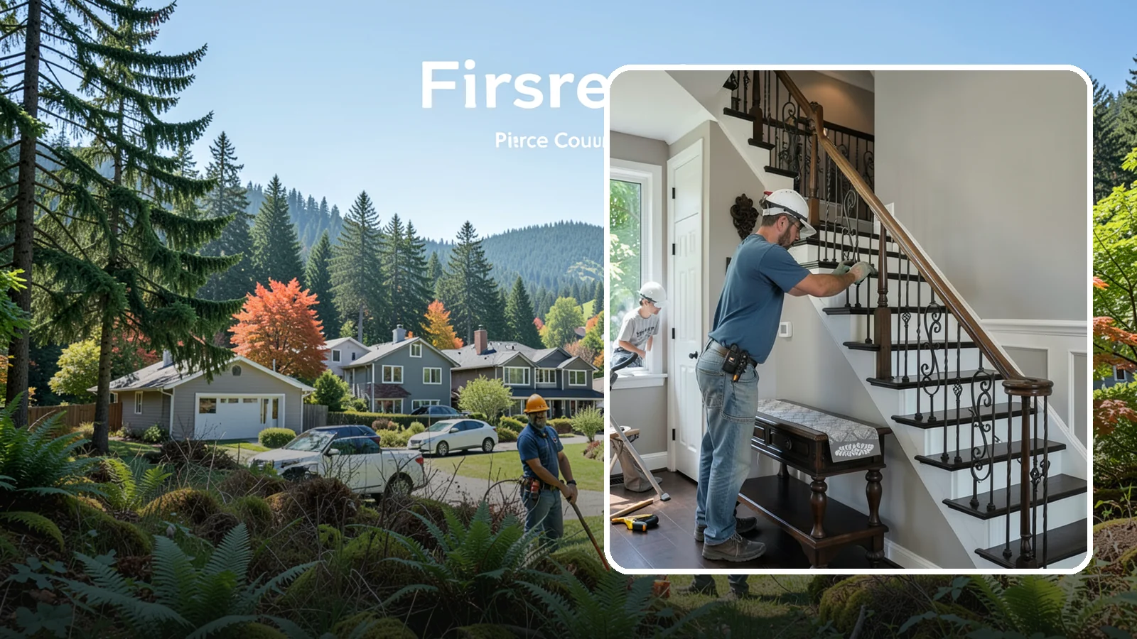 Finish Carpentry in Fircrest, Pierce County, WA - Precise interior finish carpentry that adds the crisp, tailored details that make a Western Washington home feel complete.