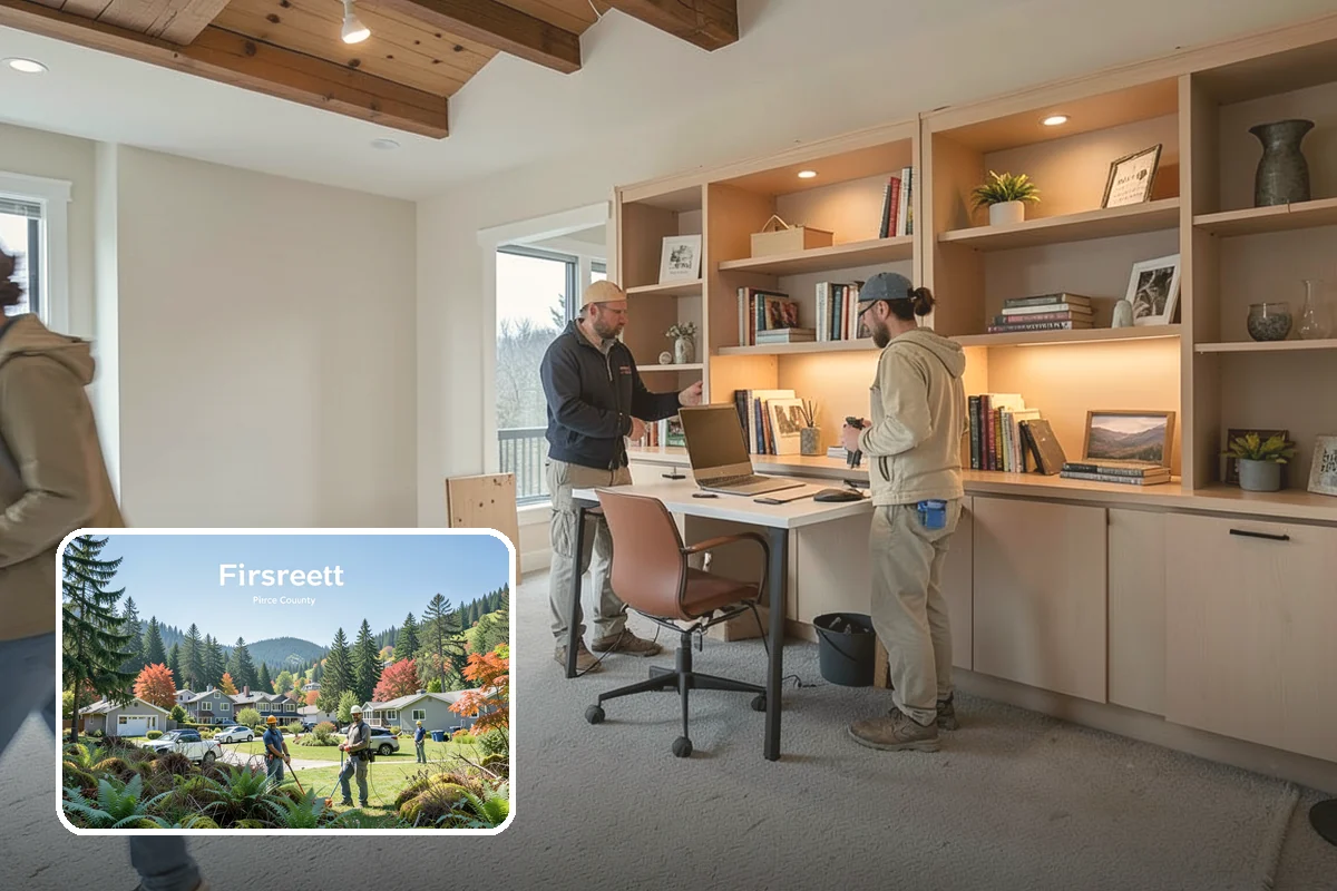 Finish Carpentry in Fircrest, Pierce County, WA - Sharp, gap-free joinery that holds up in a damp coastal climate