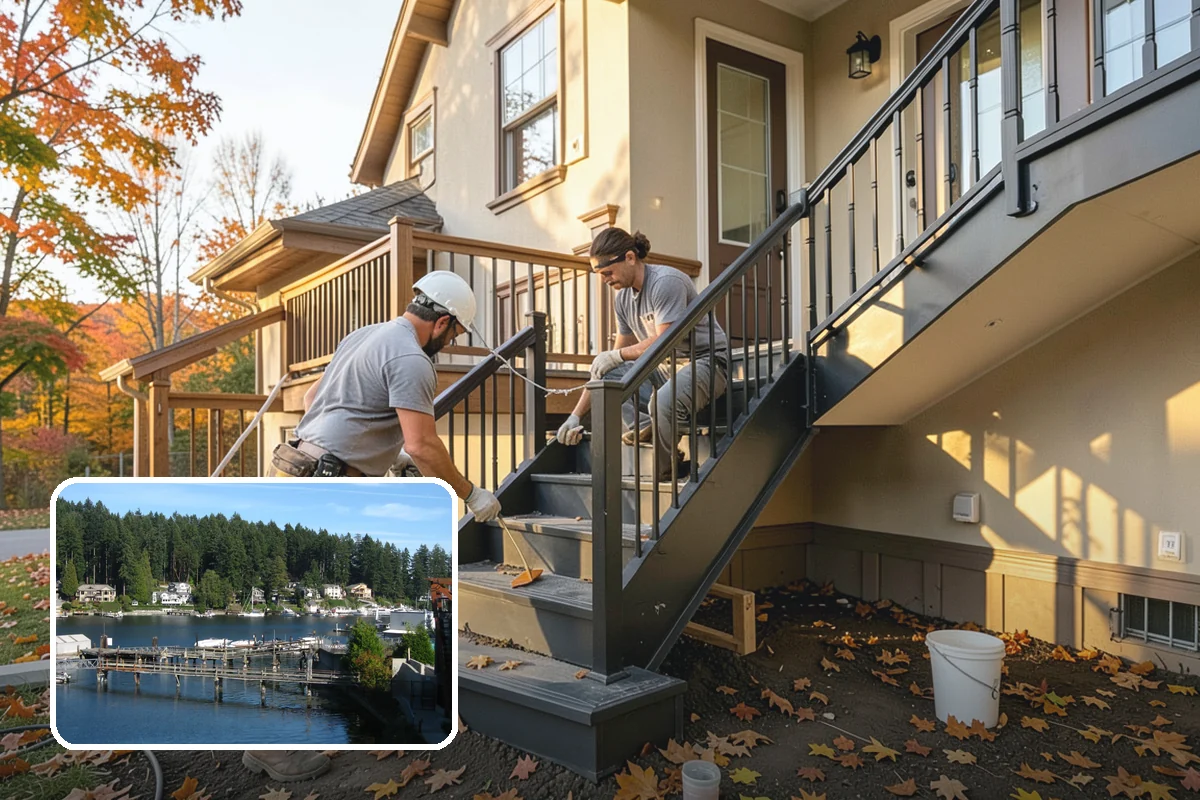 Finish Carpentry in Gig Harbor, Pierce County, WA - Sharp, gap-free joinery that holds up in a damp coastal climate