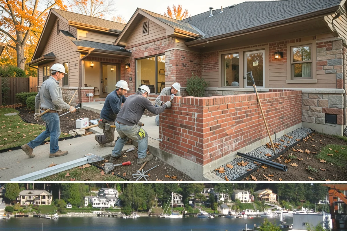 Finish Carpentry in Gig Harbor, Pierce County, WA - Interior finish carpentry runs comfortably year-round in Western Washington, making it a productive choice during the wet fall...