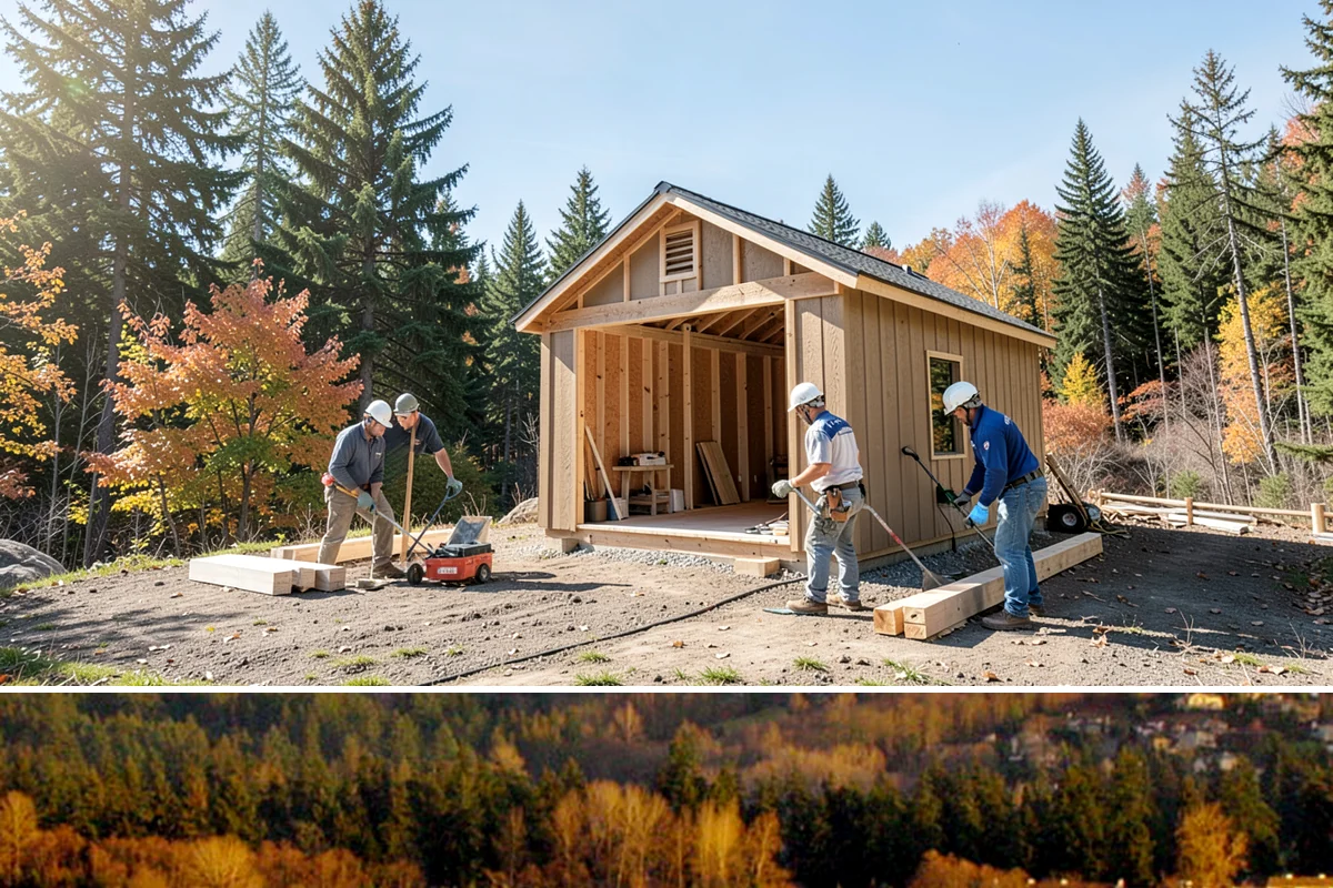 Finish Carpentry in Kenmore, King County, WA - Interior finish carpentry runs comfortably year-round in Western Washington, making it a productive choice during the wet fall...