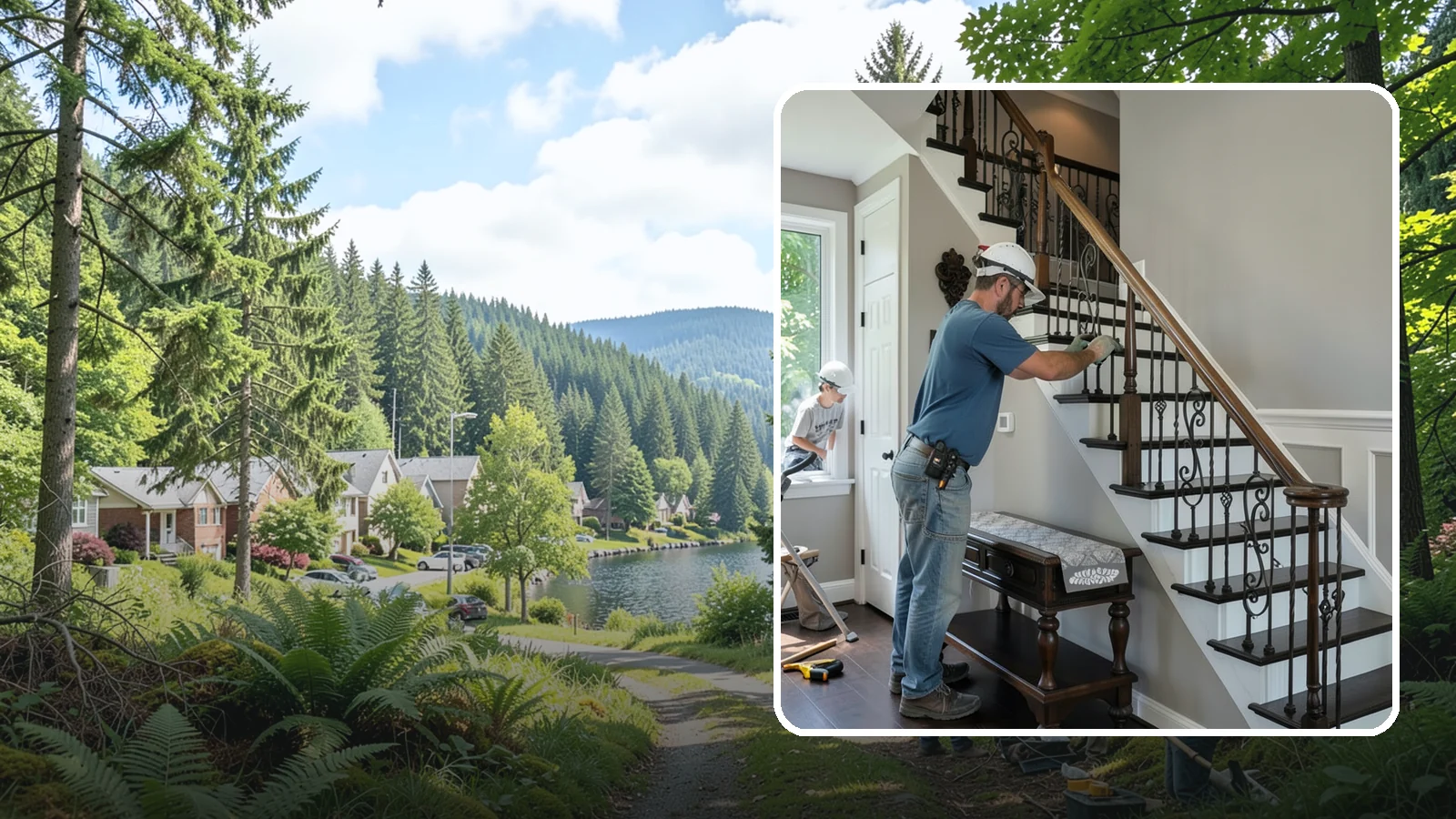 Finish Carpentry in Lake Forest Park, King County, WA - Precise interior finish carpentry that adds the crisp, tailored details that make a Western Washington home feel complete.