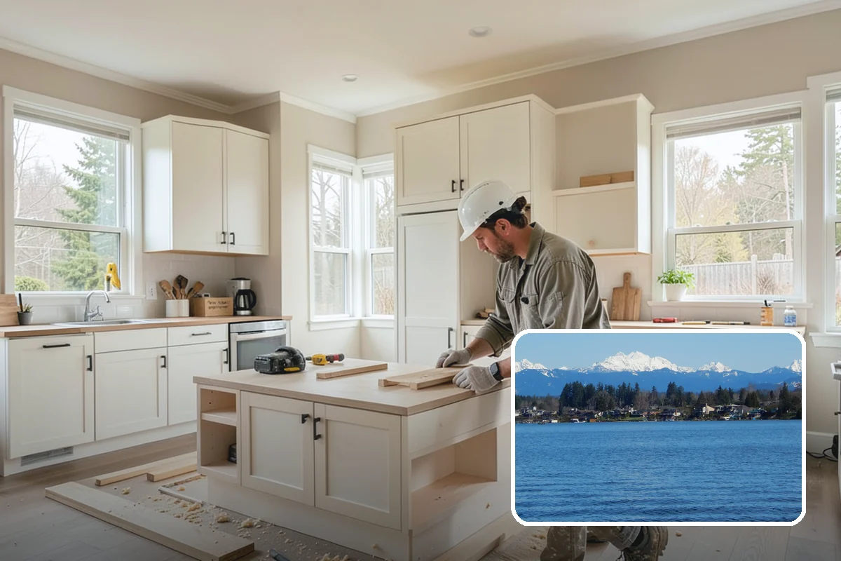 Finish Carpentry in Lake Stevens, Snohomish County, WA - Sharp, gap-free joinery that holds up in a damp coastal climate